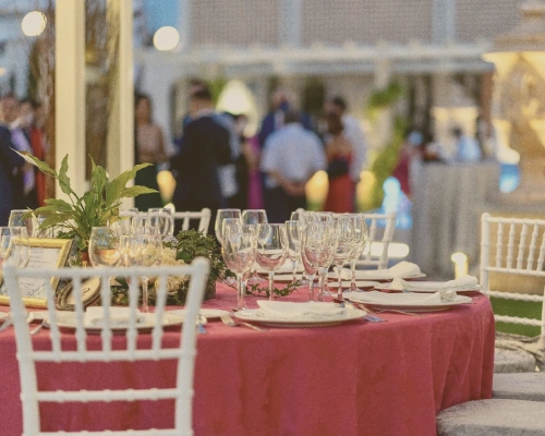 mesa de boda