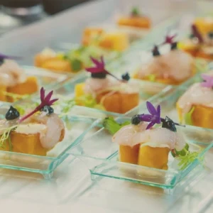 canapes de cocktail de boda